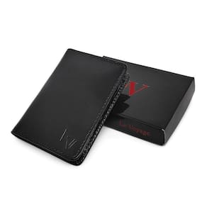Carteira Masculina Pequena De Couro Slim Porta Cartões Cnh