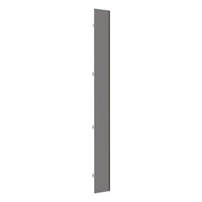 Porta para Closet Individual 25cm com Puxador Perfil Inox Luciane Móveis