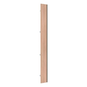 Porta para Closet Individual 25cm com Puxador Perfil Inox Luciane Móveis