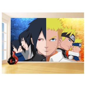 Papel De Parede Anime Naruto Mangá Desenho Art 3,5M Nrt07