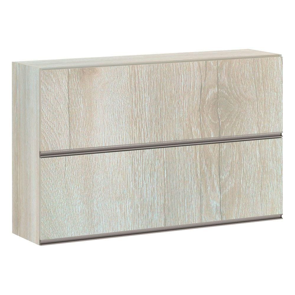 Armário Basculante Duplo Luciane 120cm 2 Portas Luci