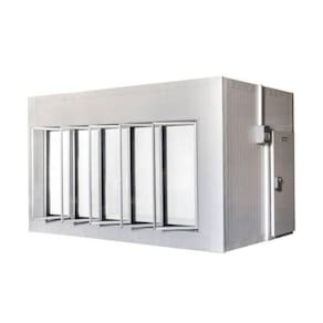 Walk in Cooler Gallant Congelados 5 Portas Vidro com Piso Painel 380V/3F CWCCP-05