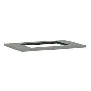 Tampo 80cm com Furo para Cooktop 4 Bocas 50cm X 35cm e Pré Furo Cooktop 5 Bocas 60cm x 35cm Luciane