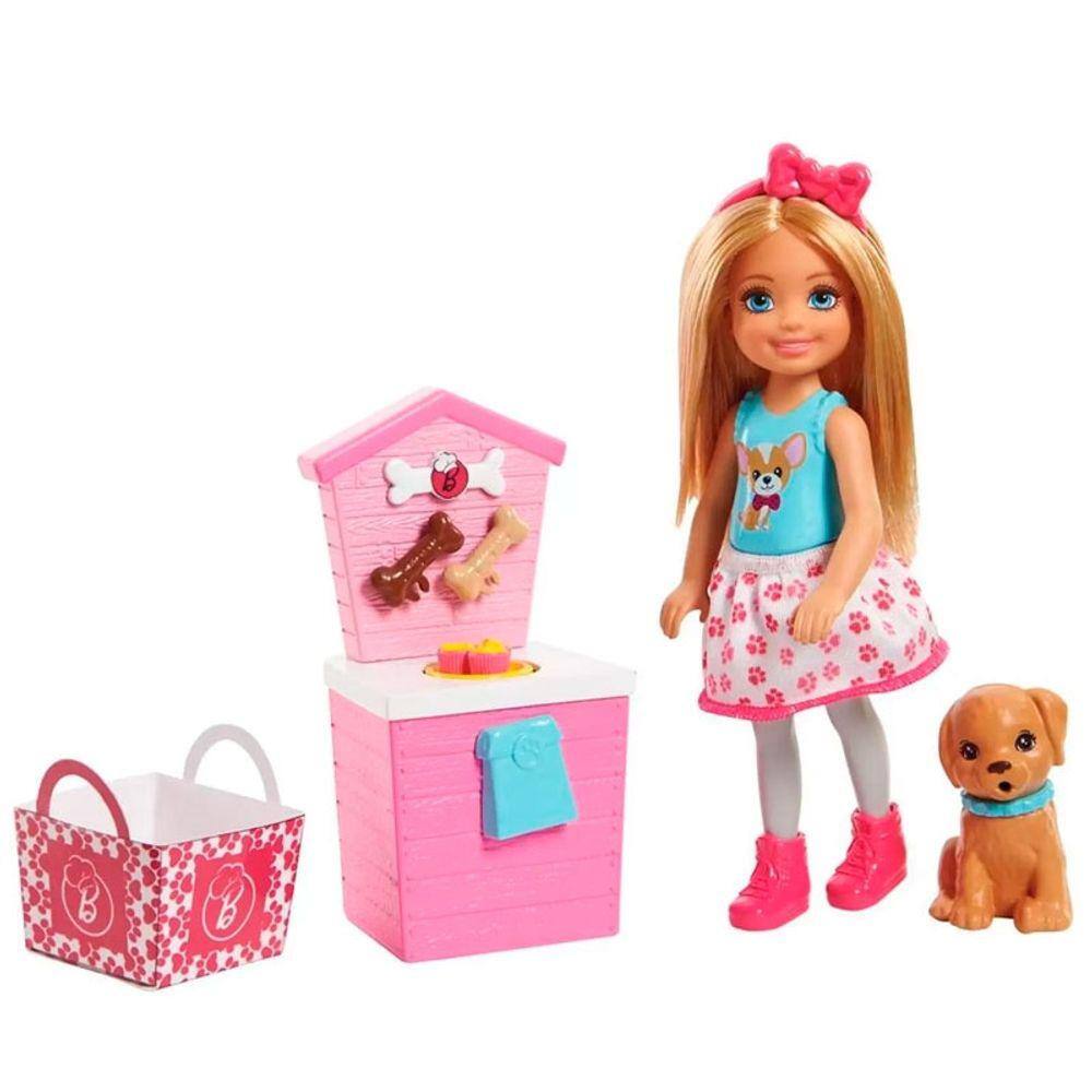 Barbie - Dreamhouse adventures - futebol da Chalsea com cachorrinhos -  Mattel