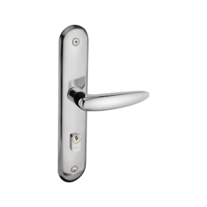 Fechadura Para Porta De Abrir Externa 817 Espelho Inox Pado