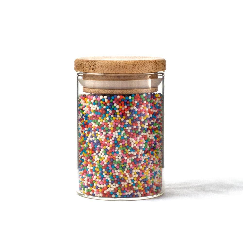 Pote de mantimentos de 110ml com tampa de bambu - Oikos
