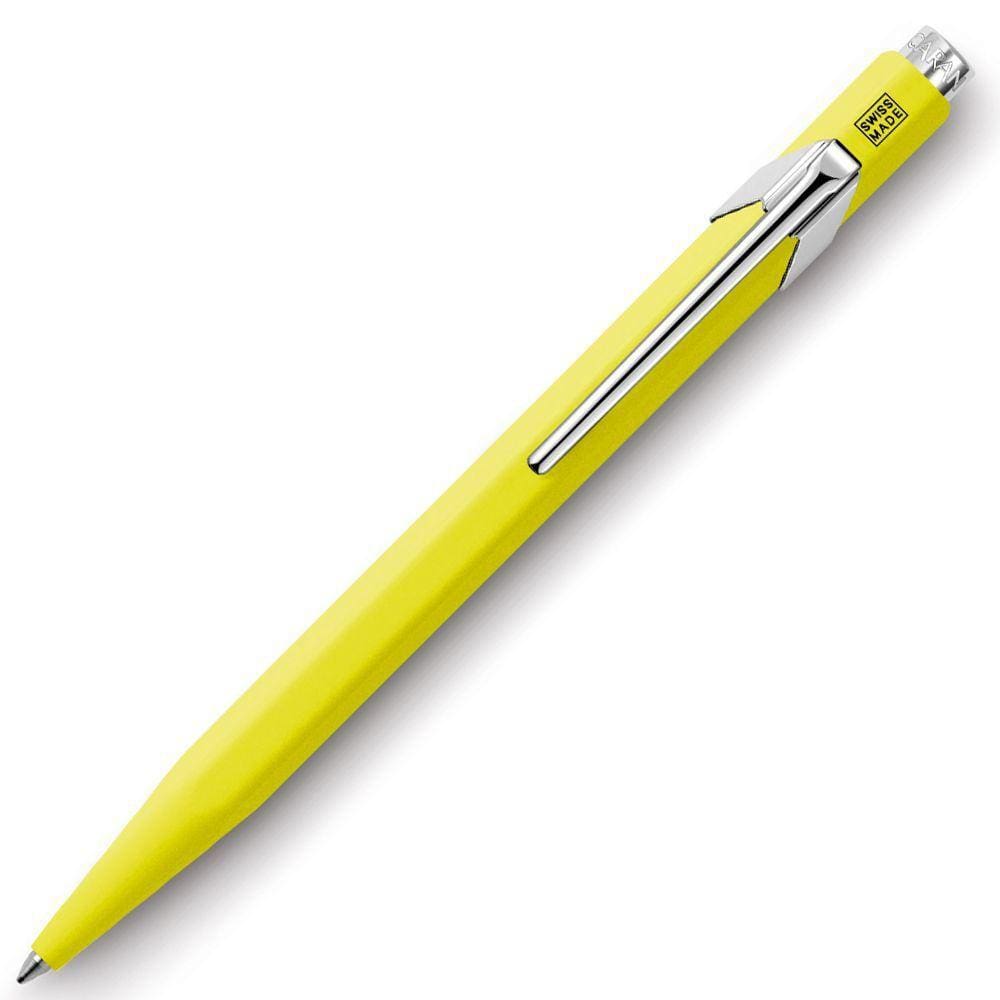 Caneta Esferográfica Caran D`Ache Classic Fluo Amarela (Sem Caixa) 849.470