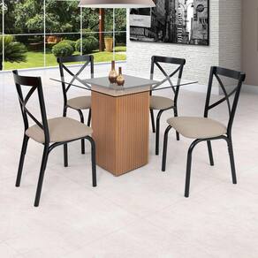 Sala de Jantar-Jogo de Mesa com 6 cadeiras-Copa-Móveis em Oferta (Novo) -  Móveis - Conjunto Habitacional Karina, Maringá 1243140648