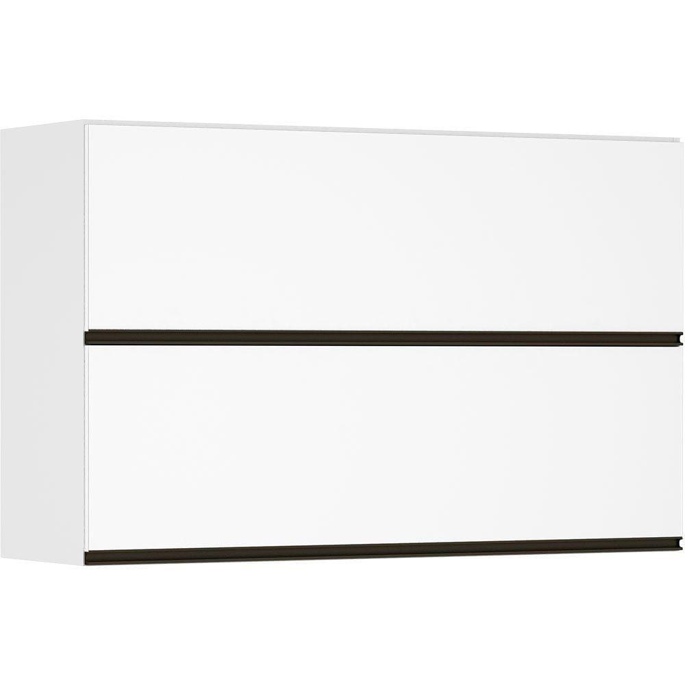Armário Perola Basculante Duplo 120 cm 2 Portas Luciane