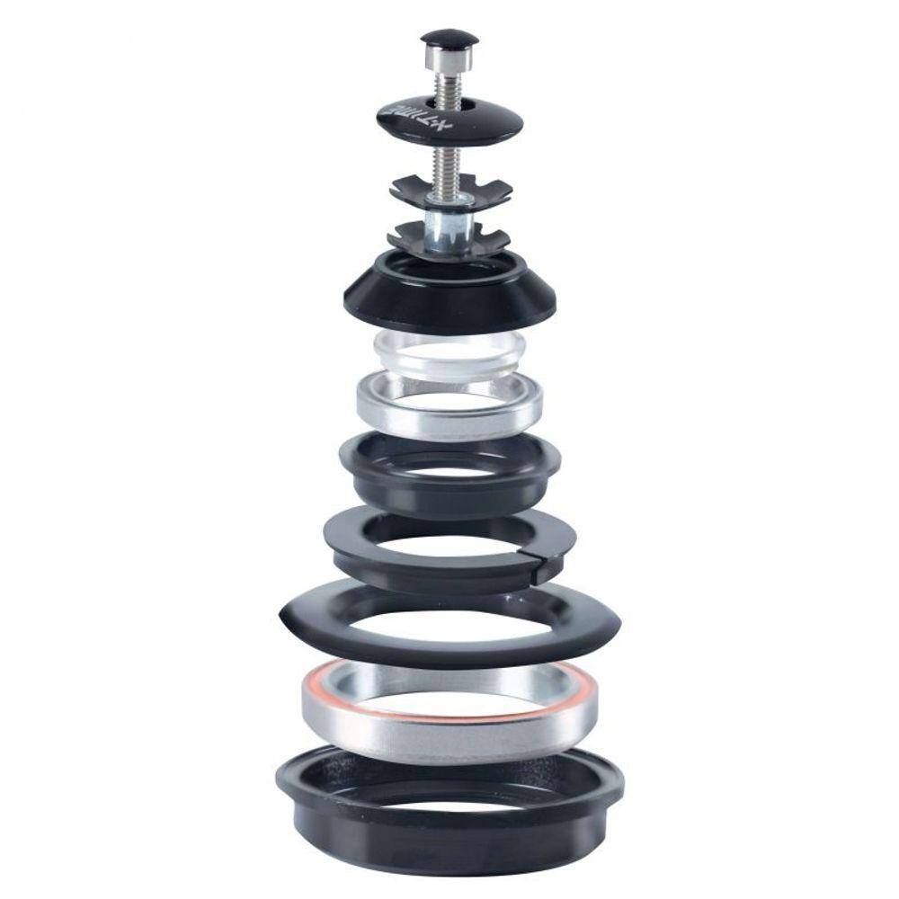Movimento De Direção Quadro Tapered Com Adaptador De Suspensão Cônica E Ahead Set X Time