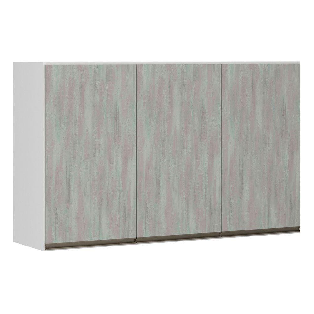 Armário Perola 120 cm 3 Portas Luciane