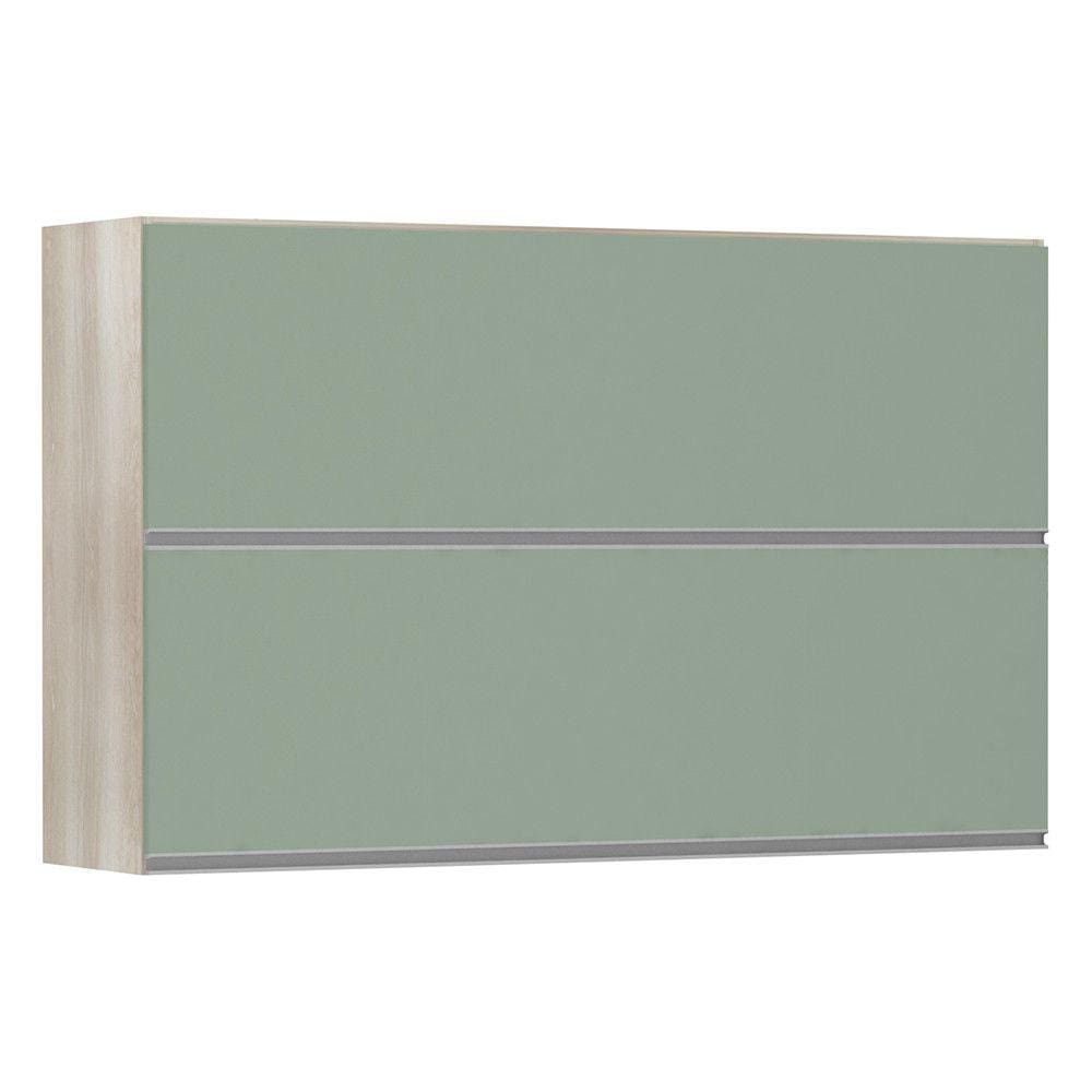 Armário Basculante Duplo Luciane 120cm 2 Portas Lis