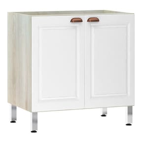 Balcão de Cozinha sem Tampo 80cm 2 Portas Agatha Luciane Móveis