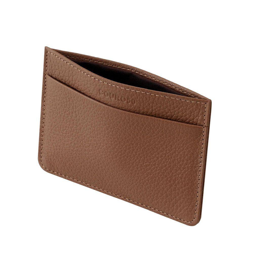 Porta-Cartão Antifurto Rfid Masculino De Couro 660 Couro50