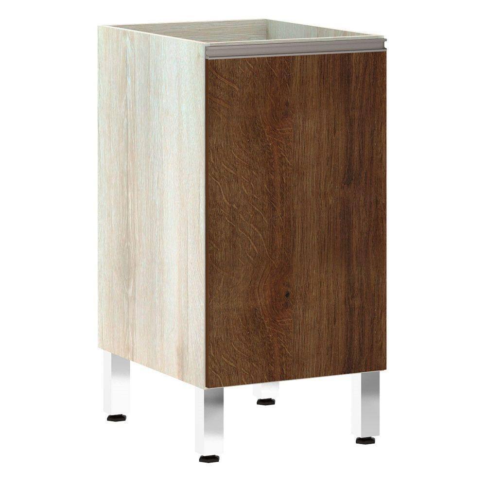 Balcão de Cozinha sem Tampo 40cm 1 Porta Luci Luciane Móveis