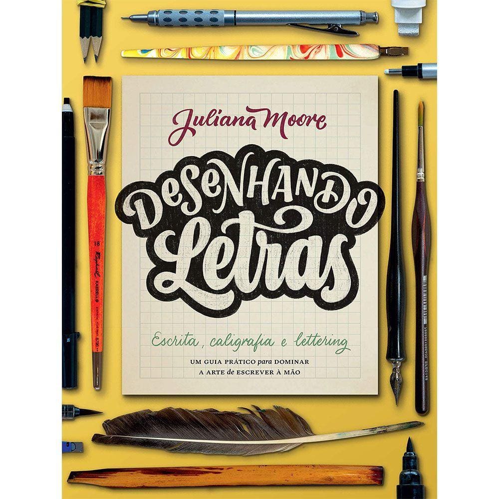 Desenhando Letras: Um guia prático para dominar a arte de escrever à mão