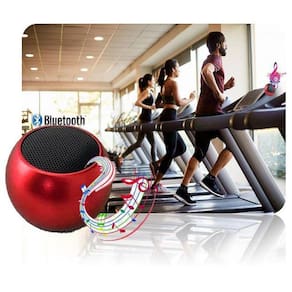 Caixa Mini De Som Metal Bluetooth Academia Festa Piscina