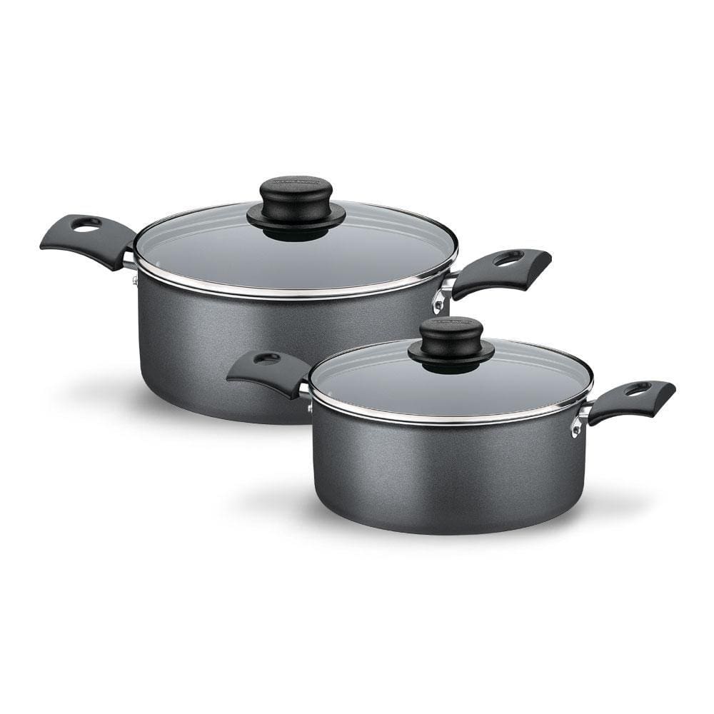 Caçarola Turim Alumínio Antiaderente Cinza Escuro 20cm 2,8l Ptc2 - Tramontina 20261620