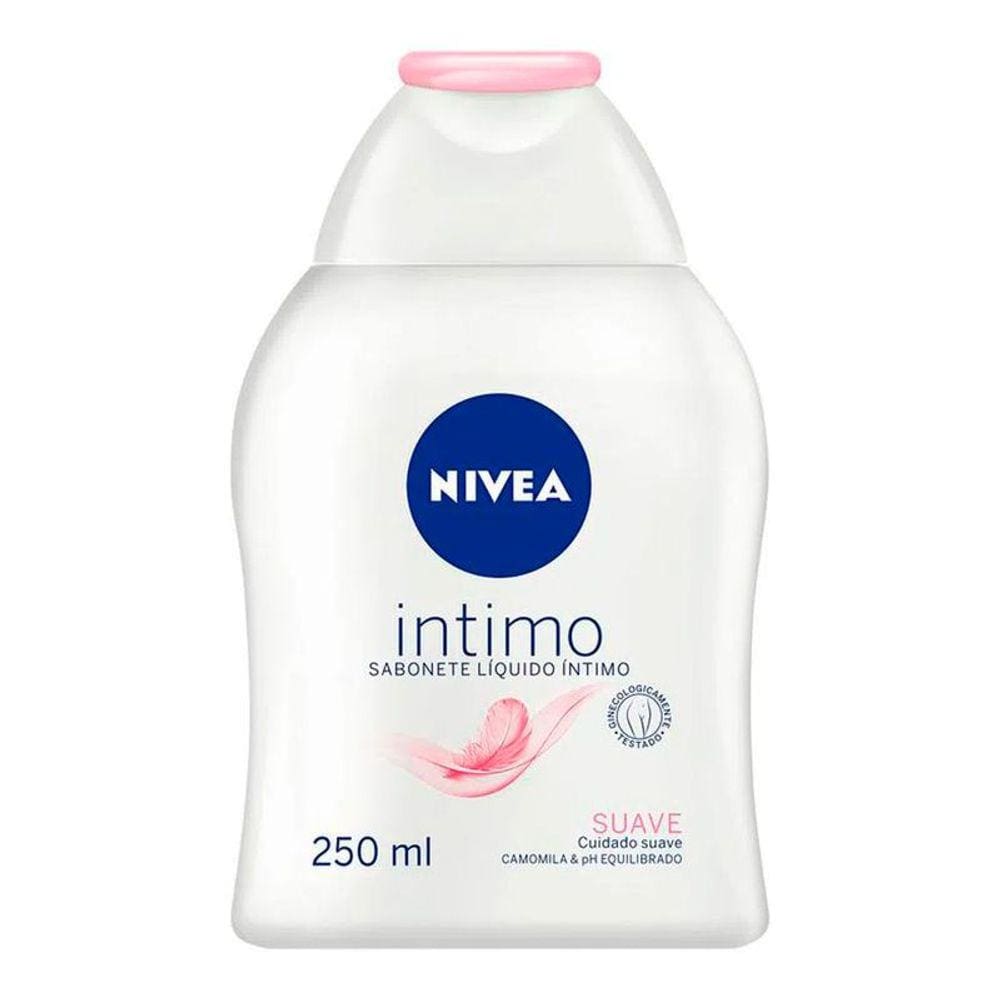 Sabonete Líquido Íntimo Nívea Suave 250ml