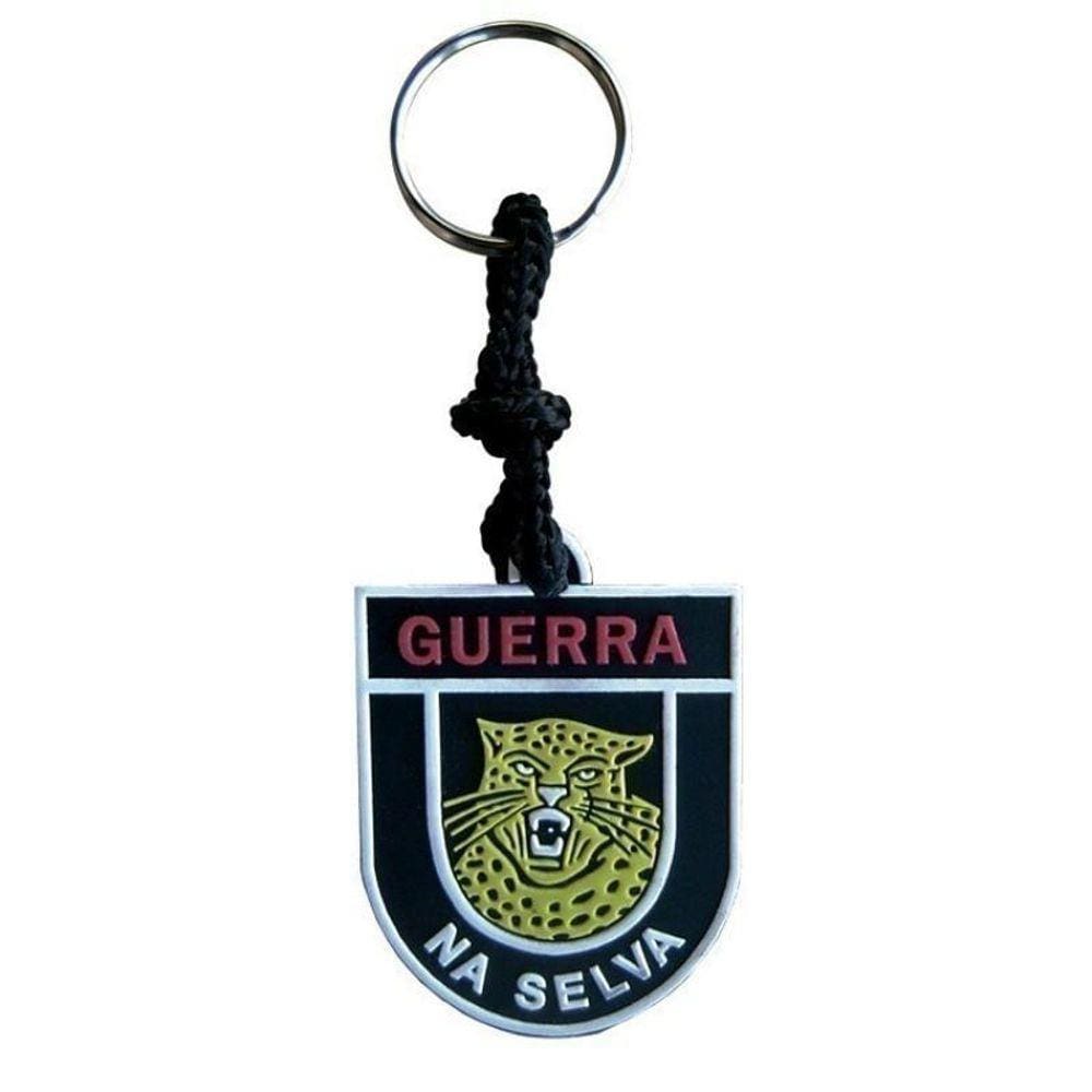 Chaveiro Emborrachado Guerra Na Selva