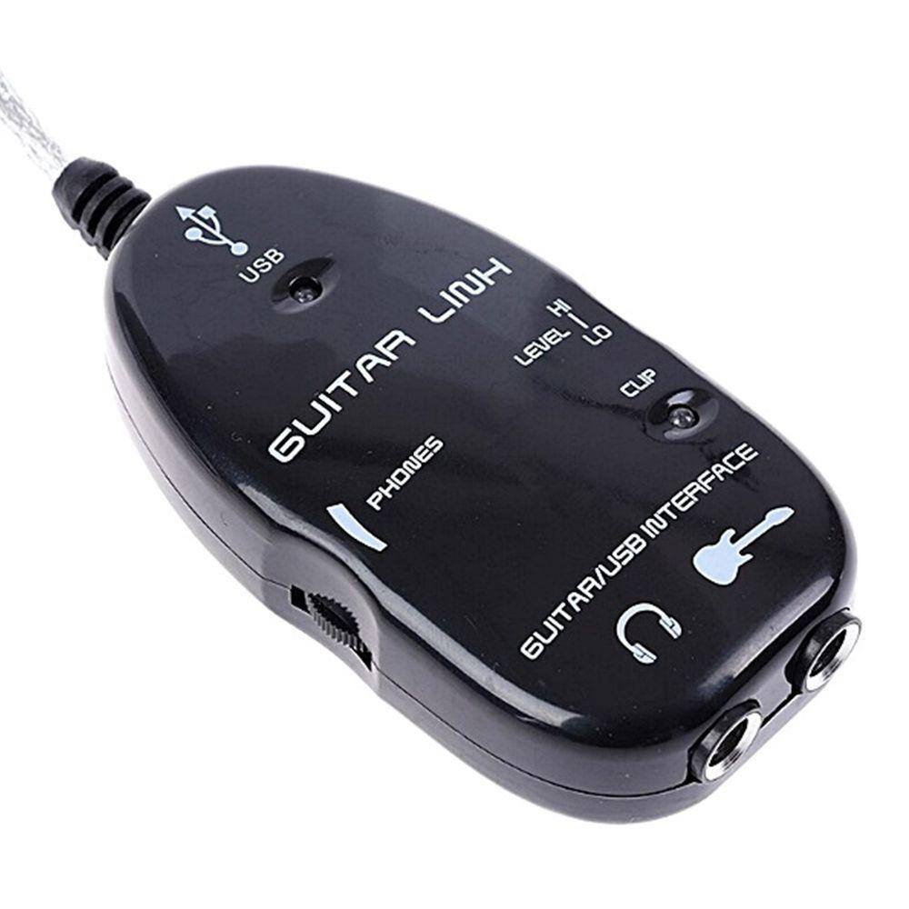 Guitar Link - Ligue sua guitarra, violão e baixo no computador Interface de áudio