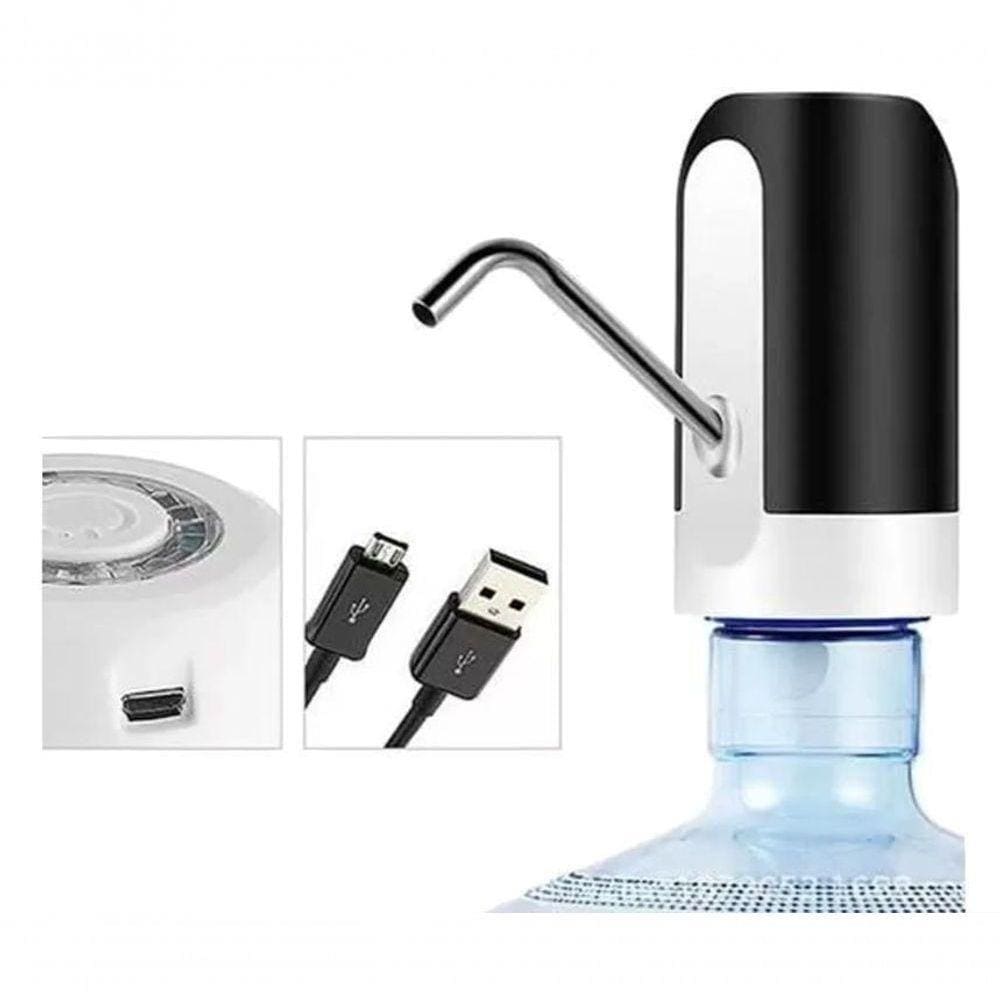 Bomba Para Galao De Agua Eletrica Recarregavel Mls-018
