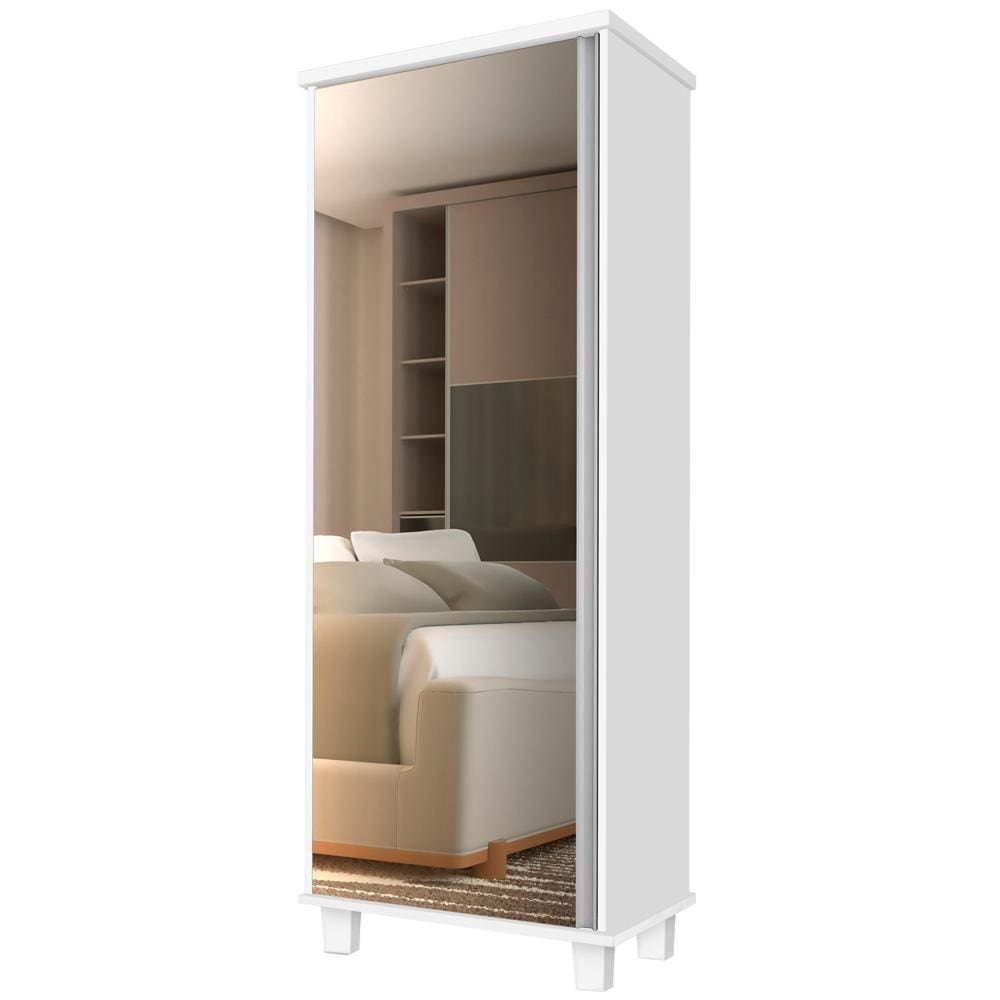 Armario Multiuso Sapateira 1 Porta 0070352 Branco