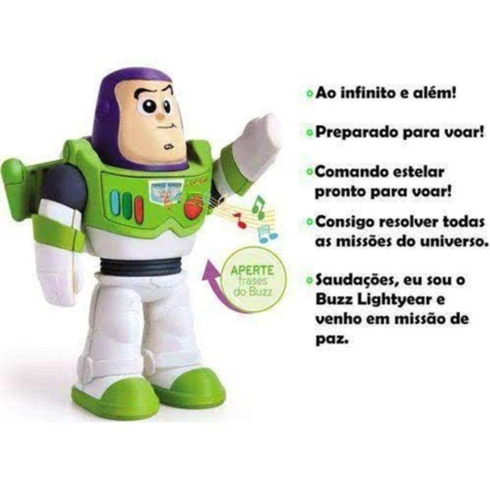 Boneco Buzz Lightyear - Fala Frases - Elka