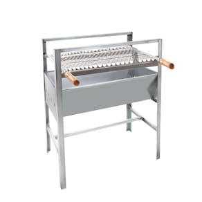 Churrasqueira Móvel Galvanizada Fácil Manuseio -G50
