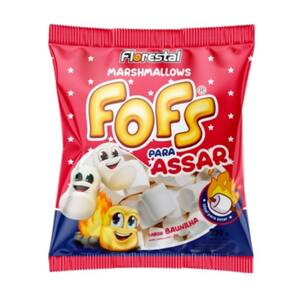 Marshmallow Para Assar Branco Baunilha FOFS 220g - Florestal