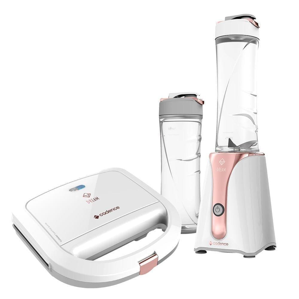 Kit Cadence Dream Rosé Gold - Blender E Sanduicheira - 127v