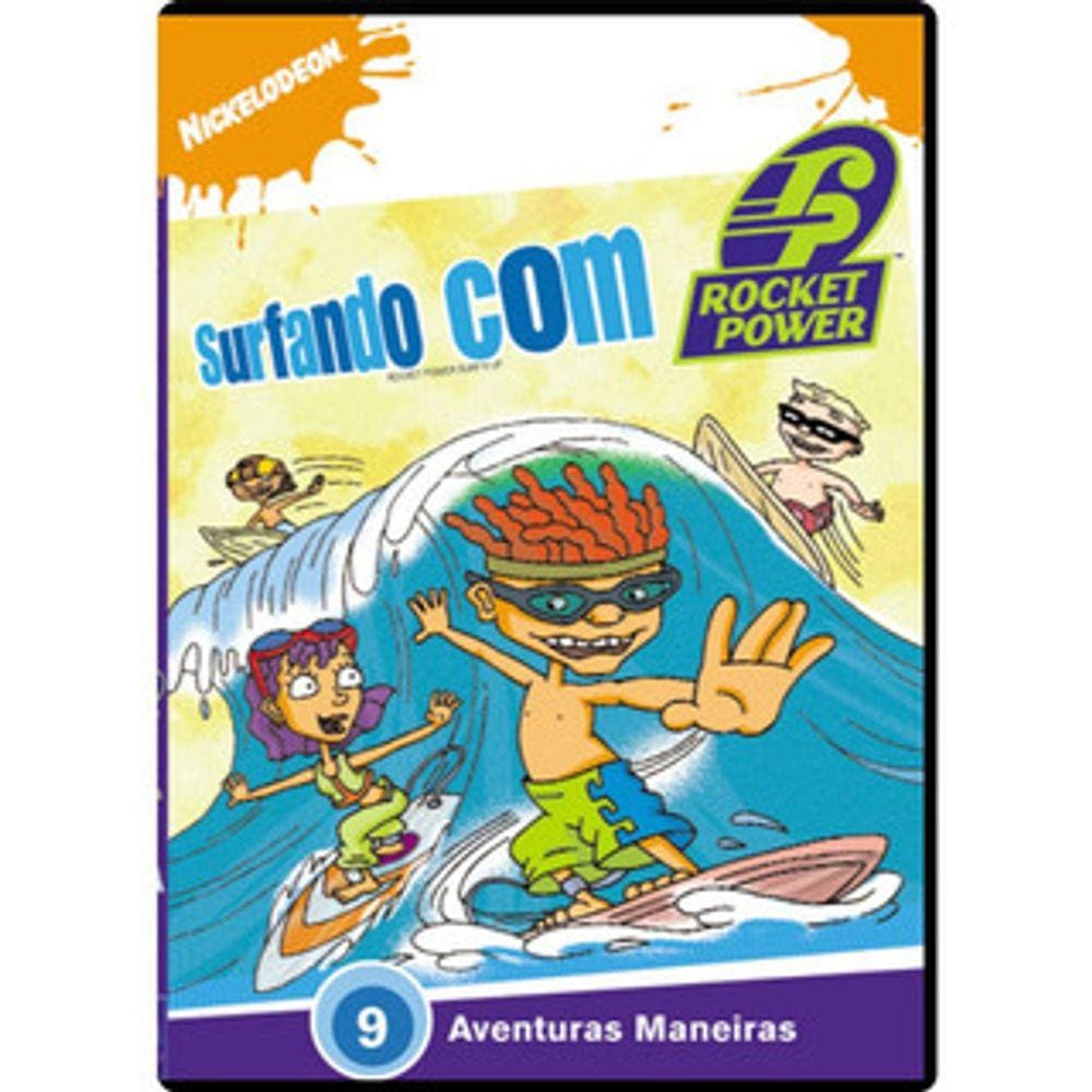 DVD Surfando Com Rocket Power - Paramount