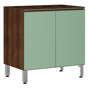 Balcão de Cozinha sem Tampo 80cm 2 Portas Jade Luciane Móveis
