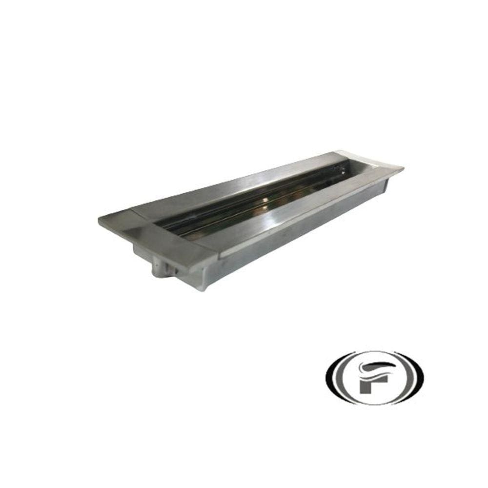 Puxador Smart Cromo Escovado Zen