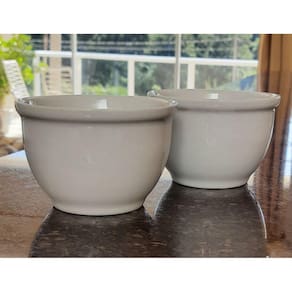 Kit 2 Tigelas / Cumbucas 420ml - Porcelana Branca