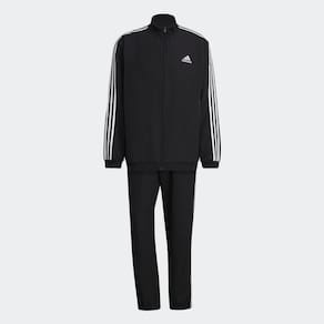 Agasalho masculino 3 listras poliester Adidas
