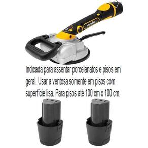 Máquina Assentar Piso 100X100 Vonder Map 125 Com 2 Baterias