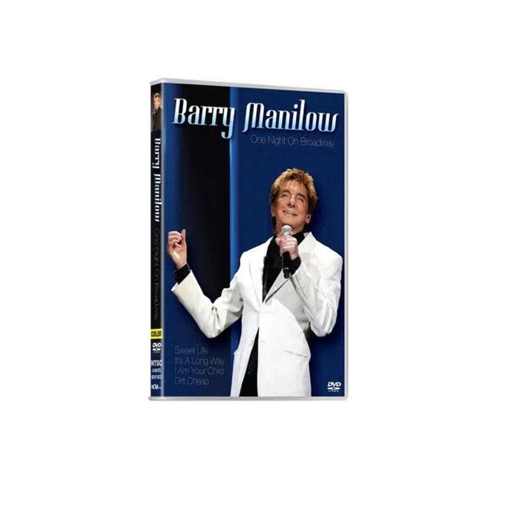 DVD Barry Manilow One Night On Broadway