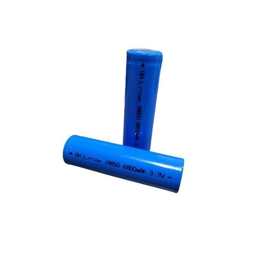 Bateria Li-Ion 18650 6800Mah 3.7V - Recarregável