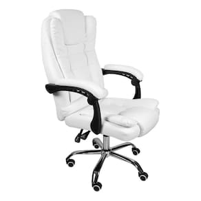 Cadeira Presidente Confort De Escritório Ergonômica Branco
