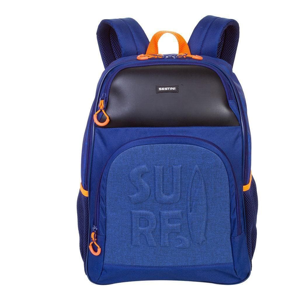 Mochila grande 2 rodinhas dino surf puket