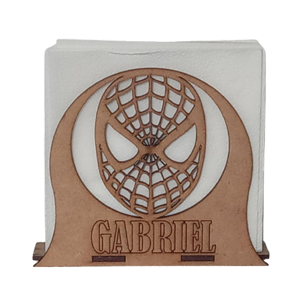 18 Lembrancinhas Porta Guardanapo HOMEM ARANHA Personalizado