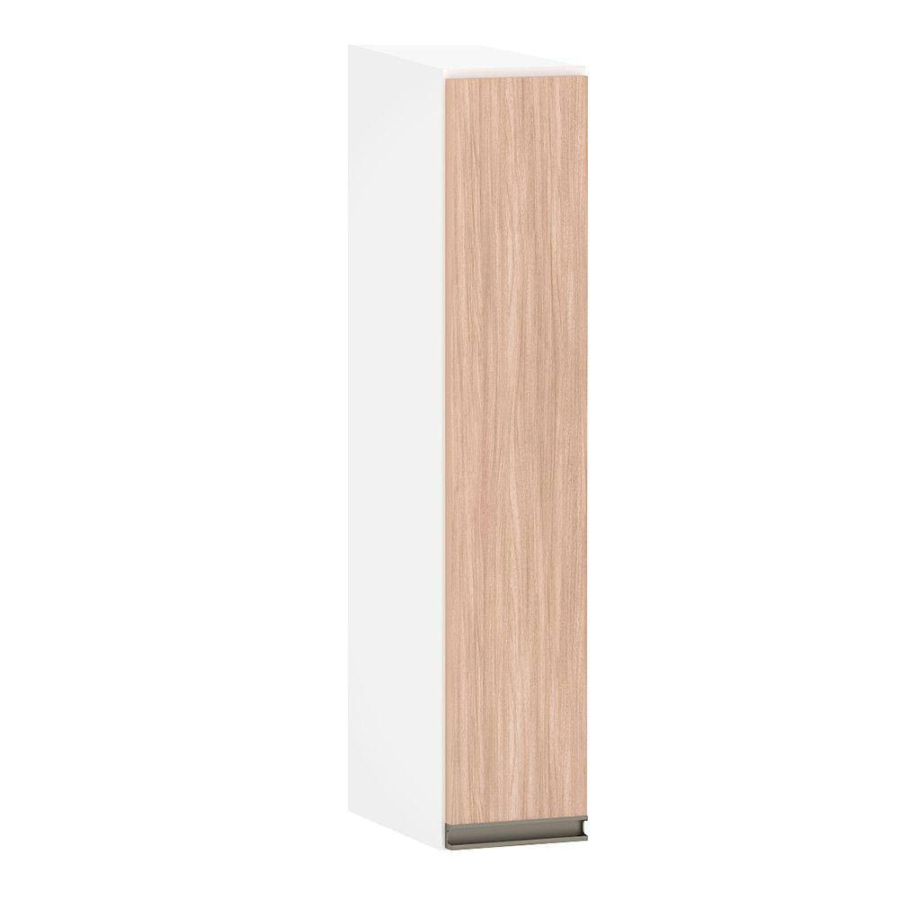 Armário Aéreo 15cm 1 Porta Pérola Luciane Móveis