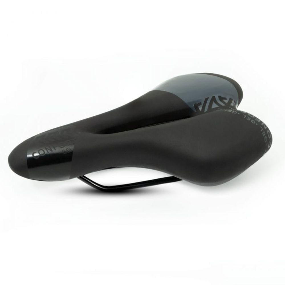 Selim Gel Ciclismo Vazado 275/155mm Unissex Mtb Gravel Speed Rava