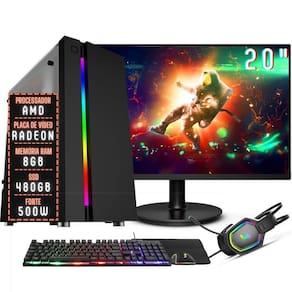 Pc Gamer Completo I5 8gb Hd 1tb Hdmi Placa de Vídeo Monitor