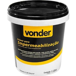 Primer Para Impermeabilizante 1,0 Litro - Vonder
