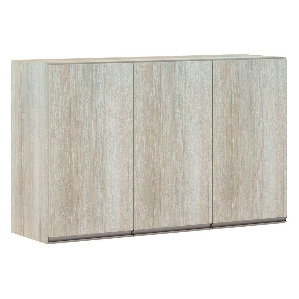 Armário para Cozinha 120 cm 3 Portas Luci Luciane Móveis