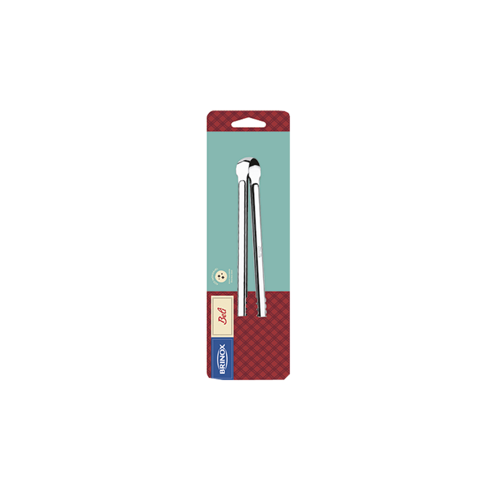 Pinça Para Gelo Brinox Beli 16 cm Aço Inox