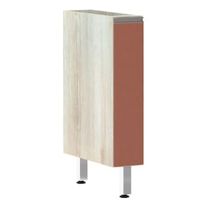 Balcão de Cozinha sem Tampo 15cm 1 Porta Luci Luciane Móveis