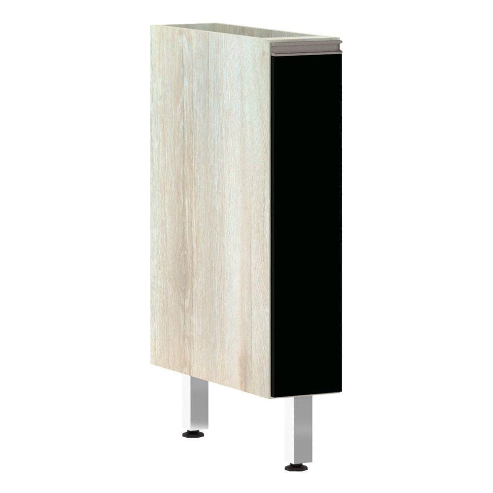 Balcão de Cozinha sem Tampo 15cm 1 Porta Luci Luciane Móveis